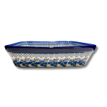 404 Bunzlau Rechthoekige schaal 1382X  Rechthoekige schalen zonder oor